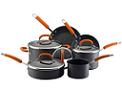 Rachael Ray 10 Piece Hard Anodized Cookware Set